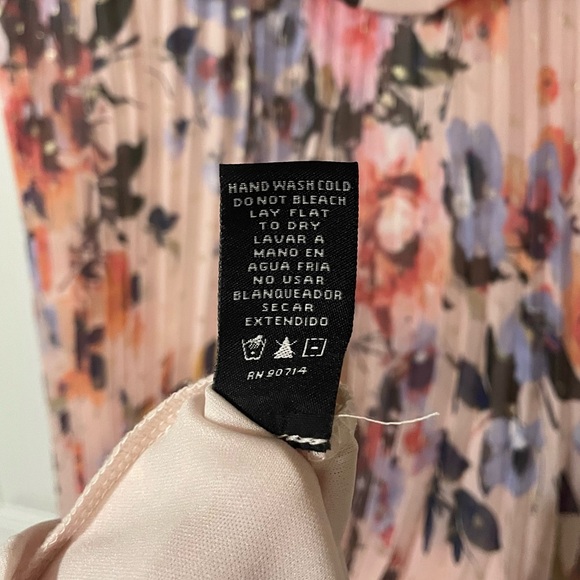 Sam and Jess Floral Pleated Maxi Dress Gown Size 16 Wedding Guest Formal Spring - Picture 7 of 9